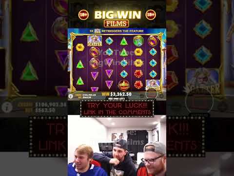 Online slot Gates of Olympys Bonus Game $562 bet | RECORD WINS OF THE WEEK | #BigWinFilms