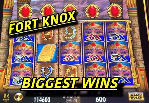 Cleopatra Fort Knox Slot Machine: Biggest Wins