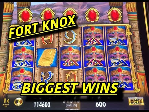 Cleopatra Fort Knox Slot Machine: Biggest Wins