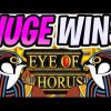 EYE OF HORUS 🔥 SLOT BIG WINS 😱 EPIC MAX BET BONUS HUNT OMG‼️ *** €20 BET ***