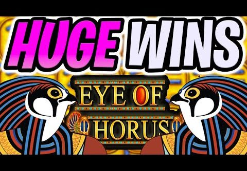 EYE OF HORUS 🔥 SLOT BIG WINS 😱 EPIC MAX BET BONUS HUNT OMG‼️ *** €20 BET ***