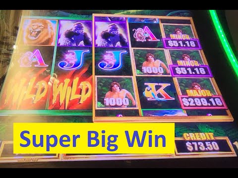 Tarzan Grand Slot Super Big Win!! Aristocrat