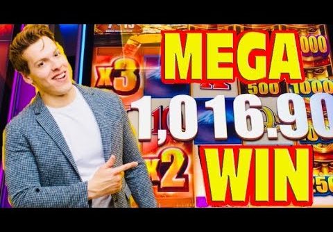 BIGGEST WIN ON BET SIZE! WILD WILD SAMURAI slot machine HUGE WIN!