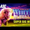 *SUPER BIG WIN!* LEGEND OF THE WHITE BUFFALO | Slot Machine Bonus (Cadillac Jack / AGS)