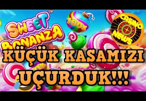 Sweet Bonanza 🍭🍎🍇 Sweet Bonanza Küçük Kasa Güzel Vurgun 🤑#slot #bigwin #bonanza