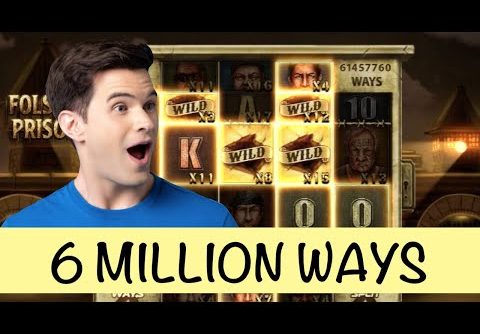 MASSIVE 6 MILLION WAYS HIT ON FOLSOM PRISON SLOT #54