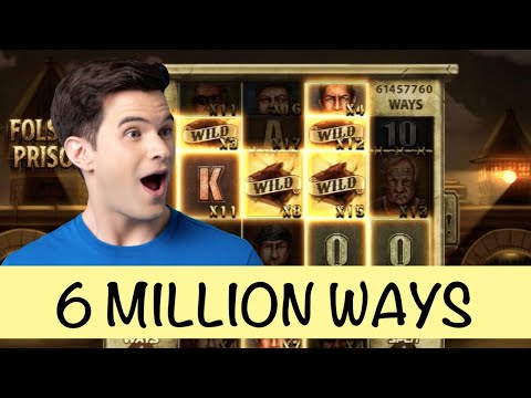 MASSIVE 6 MILLION WAYS HIT ON FOLSOM PRISON SLOT #54