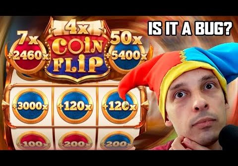 CRAZY COIN FLIP BIGGEST WIN EVER 🔥5000x – I FLIP  IT LIKE A PRO!