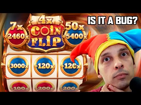 CRAZY COIN FLIP BIGGEST WIN EVER 🔥5000x – I FLIP  IT LIKE A PRO!