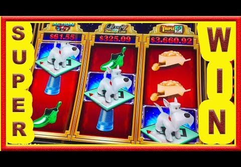 ** BIG WIN on New MONOPOLY SLOT MACHINE  ** SLOT LOVER **