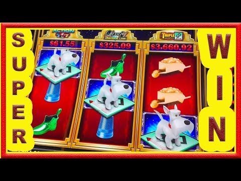 ** BIG WIN on New MONOPOLY SLOT MACHINE  ** SLOT LOVER **