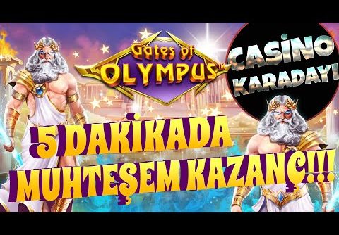 Gates of Olympus | 5 DAKİKADA İNANILMAZ KAZANÇ | BIG WIN #gatesofolympusrekor #maxwin #slot