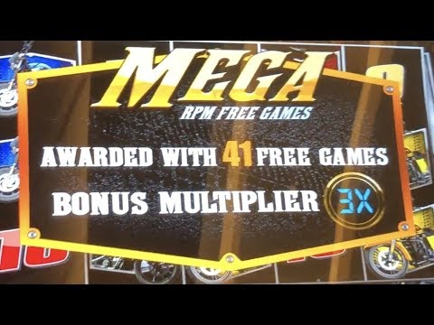 ** MEGA FREE GAMES ON HARLEY SLOT MACHINE ** SLOT LOVER **