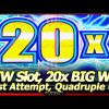 Lightning Surge Slot Machine – 20x Big Win Quadruple Up in NEW Konami Slot with Wild Lava Bonuses