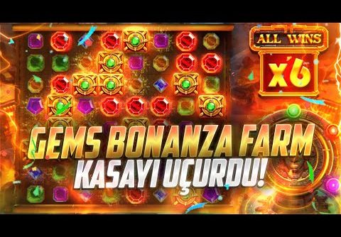 GEMS BONANZA Farm’a Devam Ediyor 100k Görüyoruz ! #gemsbonanzaslot #gemsbonanza #slotadam