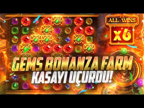 GEMS BONANZA Farm’a Devam Ediyor 100k Görüyoruz ! #gemsbonanzaslot #gemsbonanza #slotadam