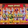 ** WIFE’s SUPER BIG WIN at GREAT TIGER ** MORE THAN 500x  ** SLOT LOVER **