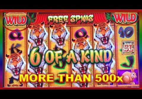 ** WIFE’s SUPER BIG WIN at GREAT TIGER ** MORE THAN 500x  ** SLOT LOVER **