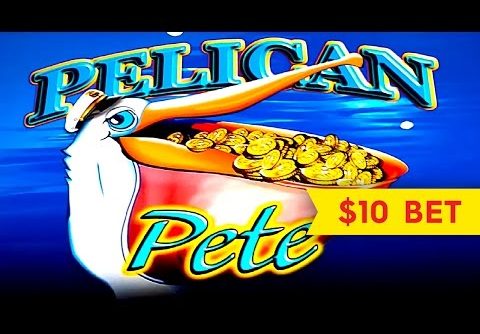 Wonder 4 Wonder Wheel Pelican Pete Slot – SUPER FREE GAMES – $10 Max Bet!