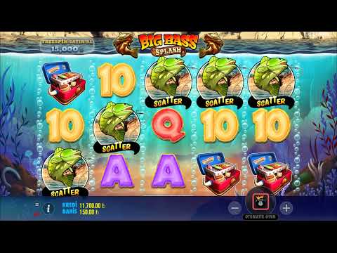 Big Bass Splash – 5 Scatter Geldi Ne Ödedi ? 200x Big Win – #casino #slot #pragmaticplay