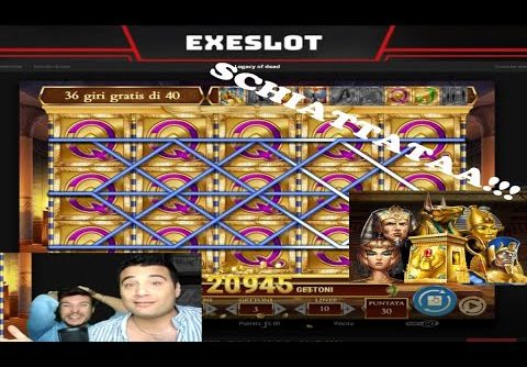 SLOT ONLINE   HIGHLIGHT – MEGA WIN LEGACY OF DEAD [🔴 LIVE CASINO 19/07 ore 21:30]