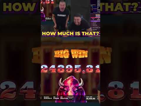 WE GOT ONE OF OUR BIGGEST WINS ON THIS SLOT!🤯😱 #bigwin #slots #casino