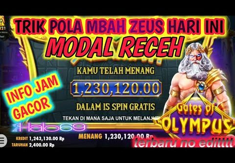 INFO SLOT GACOR HARI INI || POLA GACOR GATES OF OLYMPUS HARI INI || POLA SLOT GACOR HARI INI