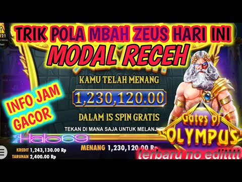 INFO SLOT GACOR HARI INI || POLA GACOR GATES OF OLYMPUS HARI INI || POLA SLOT GACOR HARI INI