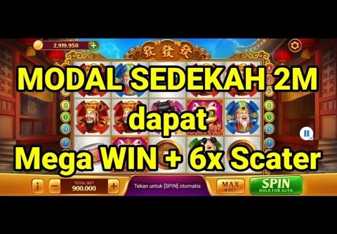 MODAL SEDEKAH 2M DAPAT MEGA WIN + 6X SCATER || SLOT FAFAFA