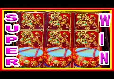 ** SUPER  BIG WIN ** DANCING DRUMS ** SLOT LOVER **