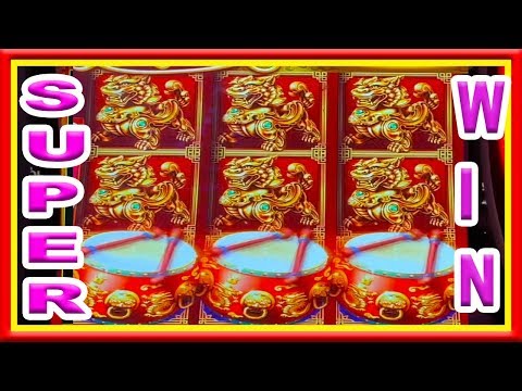 ** SUPER  BIG WIN ** DANCING DRUMS ** SLOT LOVER **