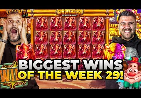 BIGGEST WINS OF THE WEEK 29 || WORLD RECORD SLOT WIN!!