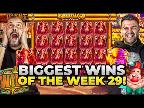 BIGGEST WINS OF THE WEEK 29 || WORLD RECORD SLOT WIN!!