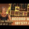 FOLSOM PRISON – CRAZY BONUS 💵 RECORD WIN 101’577€