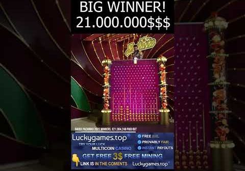 BIG WIN 21 000 000$$$ on SUPER BONUS! $shorts   Luckygames top