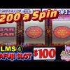 PALMS LAS VEGAS ④/ BIGGEST JACKPOT/ HIGH LIMIT TOP DOLLAR SLOT WIN $200 a Spin 赤富士スロット パームス ラスベガス ④