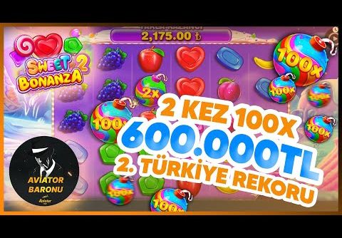 Sweet Bonanza | +500.000 TL Kazanç 2. Türkiye Rekoru Geldi | #sweetbonanza #sweetbonanzarekor #slot
