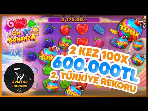 Sweet Bonanza | +500.000 TL Kazanç 2. Türkiye Rekoru Geldi | #sweetbonanza #sweetbonanzarekor #slot