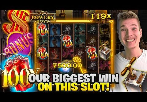 WE GOT THE BIGGEST WIN THIS SLOT HAS EVER PAID US!