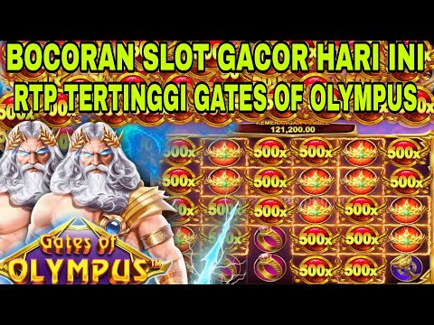 POLA SLOT GACOR HARI INI!! POLA MODAL RECEH GATES OF OLYMPUS HARI INI!!