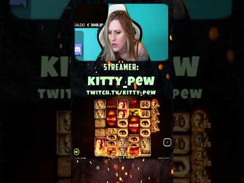 Insanie Spin on Mental slot  Kitty Pew Big Win #Shorts