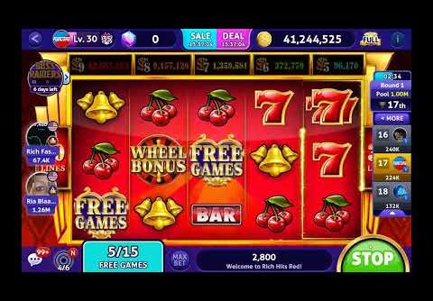 Club Vegas – Rich Hit Red 💋1 Big Win/2 Super Big Wins 379600 Coins Gone up In Smoke 😡 🤬