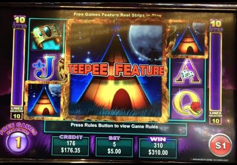 ** SUPER BIG WIN ** Indian Gold ** 5 Dollar Bet ** SLOT LOVER **