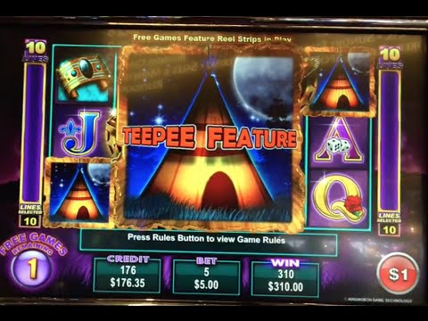 ** SUPER BIG WIN ** Indian Gold ** 5 Dollar Bet ** SLOT LOVER **