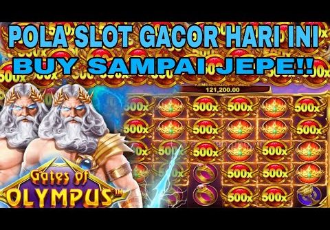 🎰POLA SLOT GACOR HARI INI!! POLA MODAL RECEH GATES OF OLYMPUS HARI INI!!