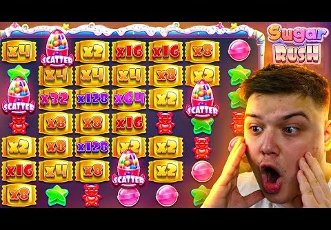 INSANE 500X WIN On SUGAR RUSH PAID HUGE PROFIT!! (MAX MULTIS)