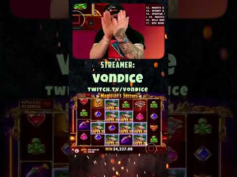 Full Way on Magician’s Secrets  VonDice Crazy Win 1000x + #Shorts