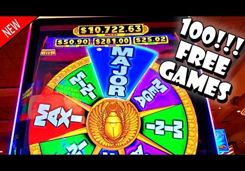 GRAB A DRINK!!! * WATCH ME WIN OVER 100 FREE SPINS!!!! – Las Vegas Casino New Slot Machine Big Win