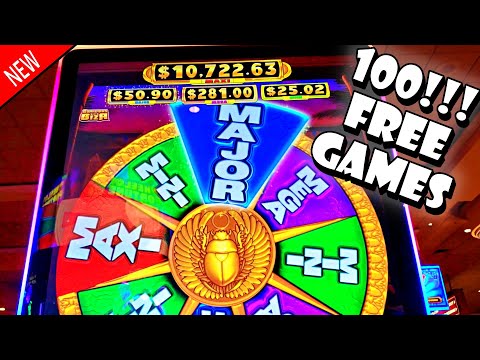 GRAB A DRINK!!! * WATCH ME WIN OVER 100 FREE SPINS!!!! – Las Vegas Casino New Slot Machine Big Win