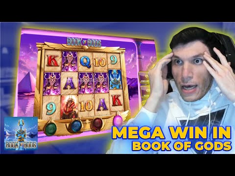 Book of gods Slot Mega Win